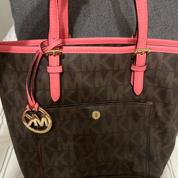 MICHAEL Michael Kors Jet Set Large Logo Crossbody at Von Maur